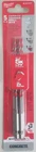 Milwaukee 5-PC 3/16" 4,7-MM Carbide Impact & Hammer Drill Bits 4-CONCRETE New. Price: $22.99.