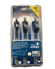 Bosch Piece Pack Nail Strike Wood-boring Spade Bit Set #NS5003 New. Price: $15.95.