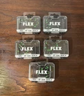 Lot Of 5-FLEX Impacks 20-PIECE 1" #2 Impact Square Driver Bits FA101003-20 New. Price: $19.95.