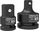 Lexivon 1/2" & 3/4" Impact Socket Adapter, Dual Set: New. Price: $35.45.