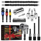 Gallia Flexible Drill Bit Extension And Universal Socket Wrench Tool Set, Hex New. Price: $29.99.