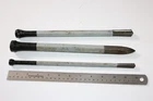 (3) Dasco Steel Reamer Punch Cement Drill Tools #480, #3651, #3535 Superb Cond. Used. Price: $29.95.