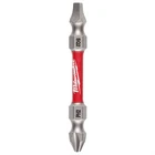 Milwaukee Shockwave Impact Phillips #1 Insert Bits, 25 Pack, Black/silver, Open. Price: $11.00.