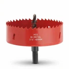 3.5 Inch Hole Saw, 1/2 M42 Hss Bi-metal Cutter, Triangular Shan New. Price: $11.82.