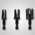 Make It Snappy Hex Drive Tapered Plug Cutter Set 1/4IN 3PC New. Price: $36.74.
