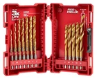 Milwaukee 48-89-4860 19-PIECE Metric Titanium Shockwave Red Helix Drill Bit Kit New. Price: $63.40.