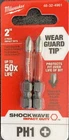 Milwaukee Shockwave In. Phillips #1 Driver Bits 48-32-4961 (2-PACK) New. Price: $9.70.