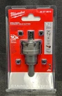 Milwaukee Tool 1-1/8" One-piece Carbide Hole Cutter 49-57-8615 Free Shipping New. Price: $19.98.