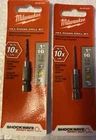 Lot Of 2 Milwaukee 1/16 In. Shockwave Drill Bits W/ 1/4 Hex Shank, 48-89-4401 New. Price: $11.20.