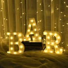Rdutuok Led Marquee Letters Lights,light Up Bar Sign,letter Lamp Pub Sign... New. Price: $32.22.