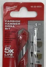 Milwaukee 48-20-9031 1/2" X 3/4" Carbide Hammer Drill Concrete Bit Open. Price: $10.49.