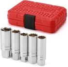 Mixpower 5PCS 3/8"DRIVE Magnetic Spark Plug Socket Set, Cr-v, 14MM, New. Price: $26.13.