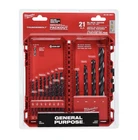 Milwaukee 48-89-2801 Thunderbolt Black Oxide Drill Bit Set 21PC New. Price: $24.99.