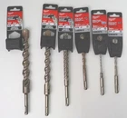 Milwaukee Sds Plus 7-PIECE Concrete Drill Bit Set With Carbide Tips Used. Price: $59.88.