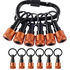 Facaincxs New Orange 6PCS Bit Holders Keychain, 1/4 Inch Hex Shank. Price: $14.49.