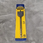 Irwin 88822 Speedbor Wood Boring Spade Bit 1 3/8" X 6" - New. Price: $7.95.