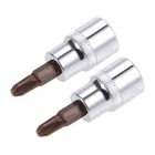 Uxcell 3/8" Drive PH3 Phillips Socket, S2 Steel Bits, Cr-v New. Price: $12.86.