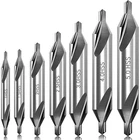 Kewayo 7-PIECE Center Drill Bit Set M2 Hss 60 Countersink Tools 1.0-5.0MM New. Price: $16.70.