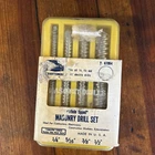 Vintage Craftsman 9-67094 Carbide Tipped Masonry Pc Drill Bit Set Nos Open. Price: $20.00.