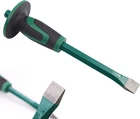 Mason Chisel With Hand Guard, 12 Inches (30 Cm) Heavy (flat), Green New. Price: $14.41.
