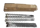 Irwin Auger Drill Set 10PC Jennings Pattern Wood Brace 3/8" 1/2" Brazil Used. Price: $24.88.