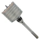 Sds-max Carbide Tipped Core Bit With Peak Point 4" Diameter, 12" Length, 7 New. Price: $349.99.