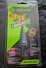 Greenlee 34403 Kwik Stepper Multi-hole Bit Usa 3/16" 7/8" New. Price: $28.95.