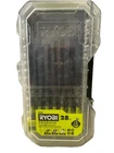 New Ryobi Black Oxide Impact Drill And Drive Bit Set (28-PIECE). Price: $16.99.