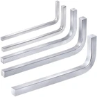 Pndeyo 5PCS Square Head Wrench Set, Shaped 3MM 4MM 5MM 6MM 7MM, Silver New. Price: $14.76.