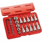 Clarke PRO356 29 Piece 3/8" & 1/4" Drive Socket Bit Set New. Price: $33.58.
