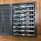 Triumph 8PC Silver & Deming Drill Set, 9/16-1" By 16THS, Premium Grade Hss Used. Price: $50.00.