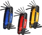 Topline 25-PIECE Folding Allen Wrench Set, Sae, Metric, Torx Hex Key Blue New. Price: $26.05.