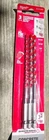 3-PC. Shockwave Hammer Drill Bit Set, Impact-duty Carbide 48-20-9050 New. Price: $16.00.