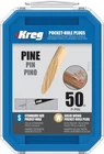 Kreg P-pin Solid-wood Pocket-hole Plugs Pine 50 Count (1 Pack) New. Price: $20.00.