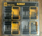 Dewalt DWA110SET Pc Drill Driver Bit W/ (4) Clear Tough Cases New. Price: $27.00.