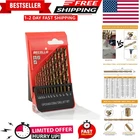 Becollo (1/16"-1/4") Cobalt Drill Bit Set, M35 Jobber Length 13PCS.SET New. Price: $13.59.