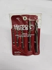 Matco Tools Usa 5PC Cobalt Left Hand Mechanics Length Drill Bit Set DMCLM5 Used. Price: $40.00.