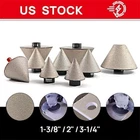 1PC 35MM/50MM/82MM Diamond Chamfer Bits Cone Milling Stones Finger Beveling Hole New. Price: $24.99.