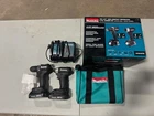 Makita CX203SYB Drill And Impact Driver Kit, Sealed, Nib. Not Refurb. New. Price: $179.90.