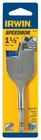 Irwin 87924 Blue-groove Point Speedbor Hex Shank Spade Bit 1-1/2 In. New. Price: $10.29.