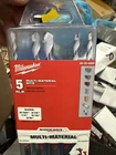 Milwaukee Tool 48-20-8898 5 Pc. Shockwave Impact Duty Carbide Multi-material New. Price: $27.80.