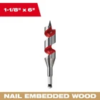Milwaukee 48-13-1123 1-1/8 In. X 6 Ship Auger Bit New. Price: $49.07.