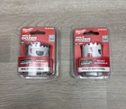 Milwaukee 49-56-0072 1-3/8" & 49-56-0082 1-1/2 Bi-metal Hole Saw (new) Pack. Price: $19.99.