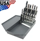 Chicago Latrobe 18PC Hand Tap & Drill Set Metric M2.5 To M12 With Index Usa Made New. Price: $149.99.