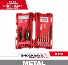 Milwaukee 48-89-9252 Shockwave Impact-duty Titanium Step Bit Set Pack Of Open. Price: $63.99.
