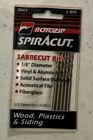 Bits Rotozip Spiracut Sabercut 1/2 #ZBSC5 New. Price: $11.95.