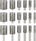 1/8 Shank Diamond Grinding Burr Drill BIT,30PCS 46# Set Cylinder He New. Price: $22.46.