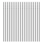 Cobalt Aircraft Extension Drill Bits 20 PCS,3/32" 6" Long Length For New. Price: $25.11.