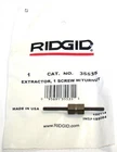 Rigid 35535 1/4" Screw Extractor For Size: 1/8 In 2-5/16 Oal Made Us New. Price: $12.90.