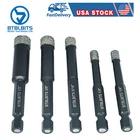 5PC Dry Diamond Drill Bit Hole Saw Kit For Granite Marble Porcelain Tile Ceramic New. Price: $22.94.